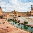  Fly from the UK to Seville