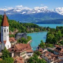 Fly from the UK to Switzerland