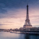 Eiffel Tower & the Seine