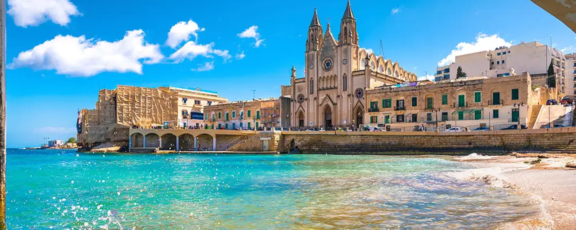Fly from the UK to Malta 