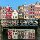 Fly from the UK to Amsterdam